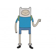 Adventure Time finn Embroidery Design