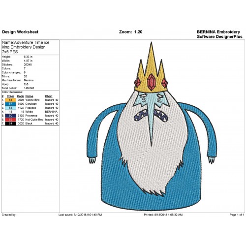 adventure time ice king plush