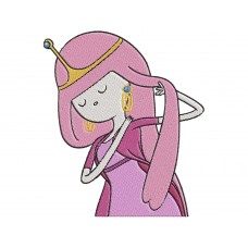 Adventure Time princess bubblegum Embroidery Design