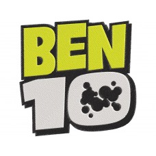 Ben 10 logo Embroidery Design