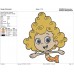 Bubble Guppies Deema Embroidery Design