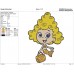 Bubble Guppies Deema with bag Embroidery Design