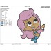 Bubble Guppies Molly very happy Embroidery Design