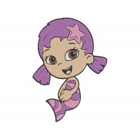 Bubble Guppies Oona Embroidery Design