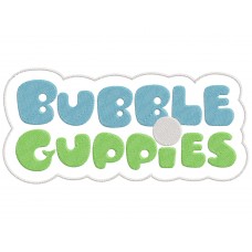Bubble Guppies logo Embroidery Design