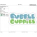 Bubble Guppies logo Embroidery Design