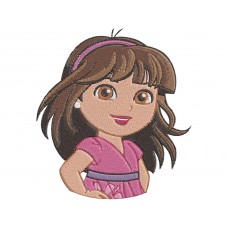 Dora and Friends very Beautiful Embroidery Design