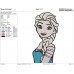 Frozen Elsa 2 Embroidery Design