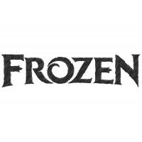 Frozen logo Embroidery Design