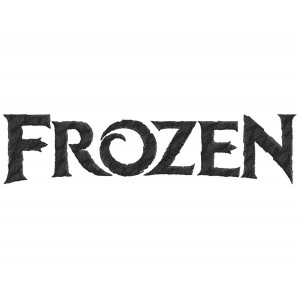 Frozen logo Embroidery Design