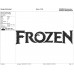 Frozen logo Embroidery Design