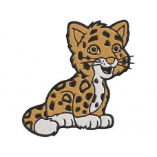 Go Diego Go Baby Jaguar smiley Embroidery Design