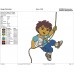 Go Diego Go Diego Climbs Embroidery Design