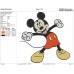 Mickey Mouse 3 Embroidery Design