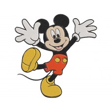 Mickey Mouse 5 Embroidery Design