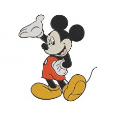 Mickey Mouse 8 Embroidery Design