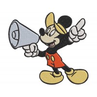Mickey Mouse Director Embroidery Design