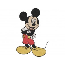 Mickey Mouse Stand with confidence Embroidery Design