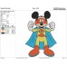 Mickey Mouse Super Embroidery Design