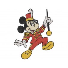 Mickey Mouse parade Embroidery Design
