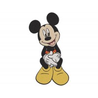 Mickey Mouse sitting Embroidery Design