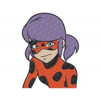 Miraculous Ladybug Embroidery Design