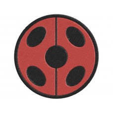 Miraculous Ladybug logo Embroidery Design