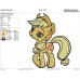 My Little Pony applejack Embroidery Design