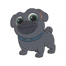 Puppy Dog Pals Bingo gray Embroidery Design