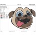 Puppy Dog Pals Rolly Face Happy Open Mouth Embroidery Design