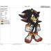 Shadow the Hedgehog sonic Embroidery Design