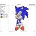 Sonic Tight hands Embroidery Design
