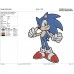 Sonic the Hedgehog Sonic Embroidery Design