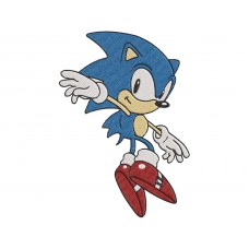 Sonic the hedgehog Embroidery Design