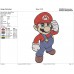 Super Mario Bros Embroidery Design