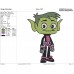 Teen Titans Go Beast Boy 2 Embroidery Design