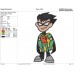 Teen Titans Go Robin 3 Embroidery Design