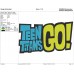 Teen Titans Go logo Embroidery Design