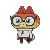 Unikitty Dr Fox Embroidery Design