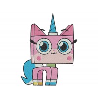 Unikitty Embroidery Design