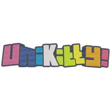 Unikitty logo Embroidery Design