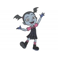 Vampirina bat very happy Embroidery Design