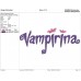 Vampirina logo Embroidery Design