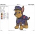 paw patrol Chase Embroidery Design