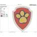 paw patrol Ryder logo Embroidery Design