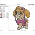 paw patrol Skye Embroidery Design