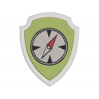 paw patrol Tracker logo Embroidery Design