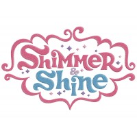 shimmer and shine Logo Embroidery Design