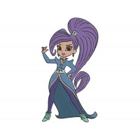 shimmer and shine Zeta Embroidery Design